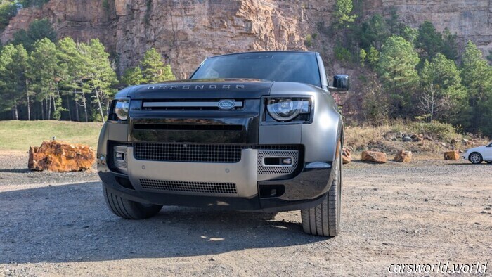 The 2026 Land Rover Defender 130 V8 Meets Your Expectations—Until You Take It for a Spin | Review | Carscoops
